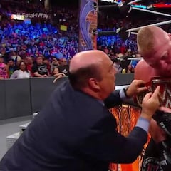 Brock Lesnar retiene el título en Summerslam y sigue en la WWE