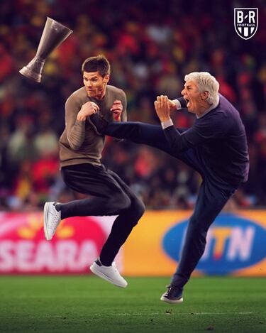 Lookman y Xabi Alonso, protagonistas de los memes de la final de la Europa League