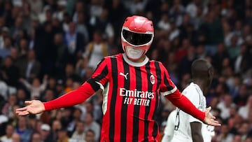 Tijjani Reijnders, celebrando un gol contra el Real Madrid.