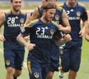 Beckham entrena con los Galaxy y Arena bromea: “Está a prueba”