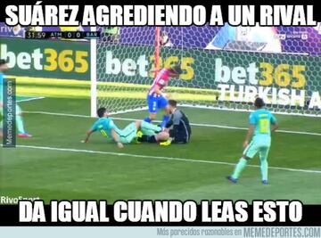 Los mejores memes de la victoria del Barça sobre el Atleti