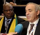 Kasparov perdió la partida por ser presidente de la FIDE