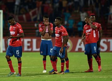 Independiente Medellín y Palestino empataron 1-1 en el Atanasio Girardot por la vuelta de la Fase II de Copa Libertadores y el equipo chileno se impuso 1-4 en los penales, avanzando a la próxima ronda del torneo.