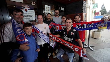 La afición del Numancia llenará hoy Los Pajaritos.