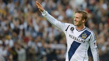David Beckham cumple 43 años y LA Galaxy recordó sus logros
