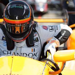 Alonso, con los mejores en el Carb Day antes de la carrera