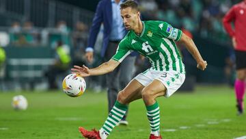 Canales, ante el Getafe.