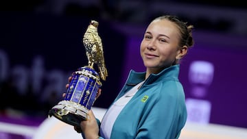 Anisimova culmina su renacimiento con título en Doha
