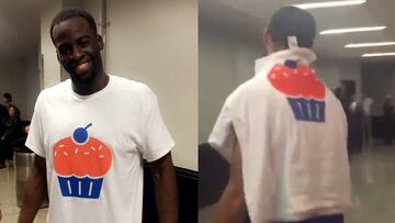 Curry y Green 'se ríen' de OKC con las camisetas de cupcakes