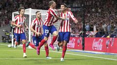 Los equipos de Simeone garantizan una media de 88,8 goles por temporada