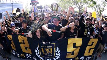 El tan famoso grito que suena en los estadios de México, apareció el jueves durante el partido en el que el LAFC quedó eliminado ante Real Salt Lake.