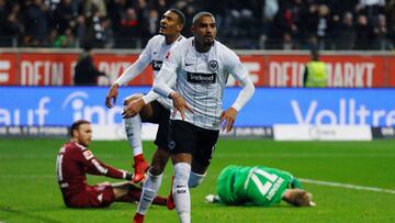 El Eintracht Frankfurt bate al Gladbach y se pone segundo