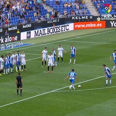 Granero se transformó en Messi: una falta al alcance de muy pocos