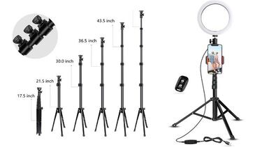 Este aro de luz LED con trípode y varios modos de iluminación suma más de 12.500 valoraciones