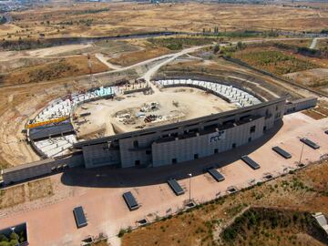 Obras en el nuevo estadio