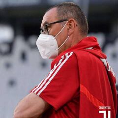Maurizio Sarri y la estrategia para controlar la ansiedad de Juventus
