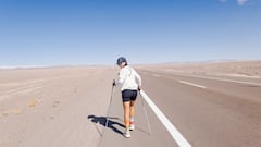Una chilena que inspira a todas: corrió 500 kilómetros sola en el desierto de Atacama
