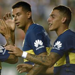 Boca vence con lo justo con los tres colombianos en cancha
