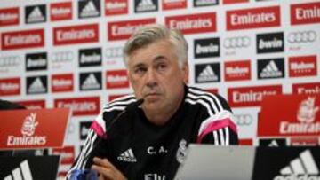 Ancelotti: "James no es Di María, no le puedo pedir lo mismo"