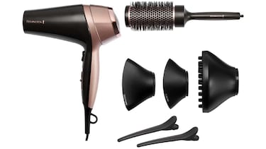 Este secador de pelo iónico de Remington reduce el encrespamiento y aumenta el brillo