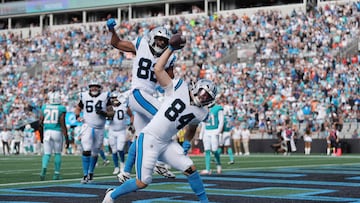 A strong second-half performance sees the Panthers come from behind to defeat the Dolphins at Bank of America Stadium.