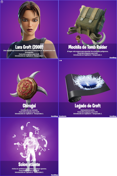 Lara Croft de Tomb Raider vuelve a Fortnite con una nueva skin basada en la peor entrega de la saga