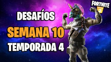 Fortnite Semana 10 Temporada 4: todos los desafíos y cómo completarlos