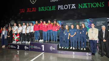Las pelotaris vascas campeonas con España: “Hay gente que no lo entiende”