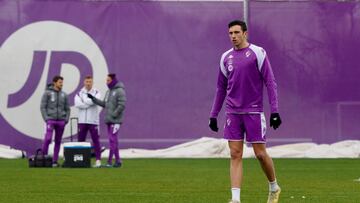 24/01/24  REAL VALLADOLID  ENTRENAMIENTO 
CESAR TARREGA 