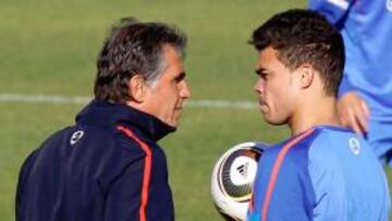 <b>RESERVADO. </b>Pepe no está todavía para ser titular.