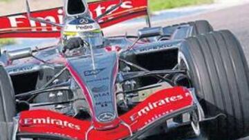 <b>MUCHO TRABAJO. </b>De la Rosa está trabajando muy duro, y además con la aspiración de acompañar a Alonso en la lucha por el título de la próxima temporada.