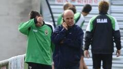 Alarma: la pubalgia de Arana da señales de vida