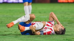 Chivas confirma lesión de Molina, pero confía en contar con él