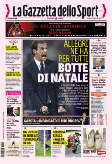 Portadas de la prensa deportiva