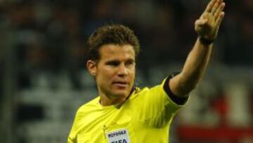 Brych, durante un partido.