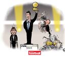 France Football y su humor con el podio del Balón de Oro