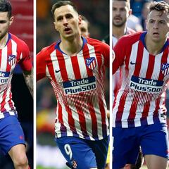 Los jugadores atléticos que siguen con su futuro en el aire