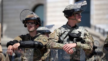 La situación en Estados Unidos se está saliendo de control por las protestas contra el racismo. La Guardia Nacional se activó en algunos lugares. 