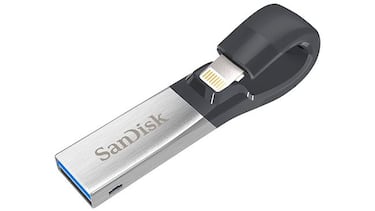 SanDisk iXpand: el ‘pendrive’ para iPhone que libera el espacio de tus fotos y vídeos