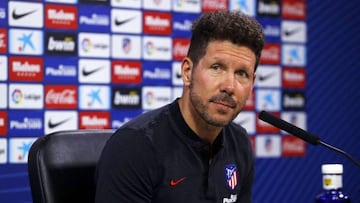 Simeone: "Para quien vea la Copa, esta eliminatoria pone más..."