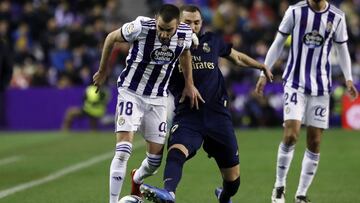 26/01/20 PARTIDO PRIMERA DIVISION 
 VALLADOLID - REAL MADRID 
 ANTO&Ntilde;ITO BENZEMA