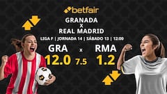 Granada CF vs. Real Madrid: horario, dónde ver, pronósticos y clasificación
