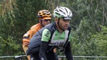 Juan Manuel Garate durante la pasada Vuelta a España.