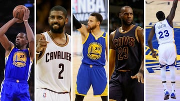 Warriors-Cavaliers: calendario y horarios de las Finales NBA