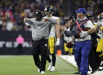 Pittsburgh Steelers dominan de principio a fin a unos heridos Houston Texans