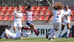 Chidiac se estren&oacute; como goleadora del Atl&eacute;tico.