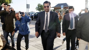 Abdullah Al-Thani en ña Ciudad de la Justicia.