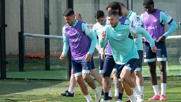 Guido, en un entrenamiento reciente.