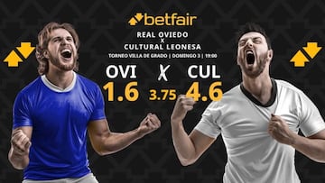 Real Oviedo vs. Cultural Leonesa: horario, dónde ver y pronósticos