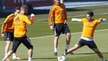 Ramos, Carvajal y Xabi Alonso formarán parte del once inicial el miércoles en la fina de la Copa del Rey (21:30h.).